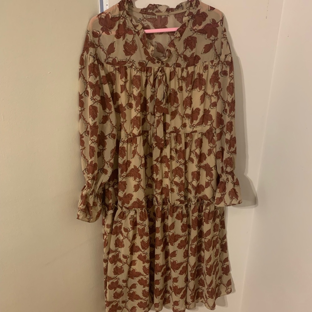Long sleeve maxi dress